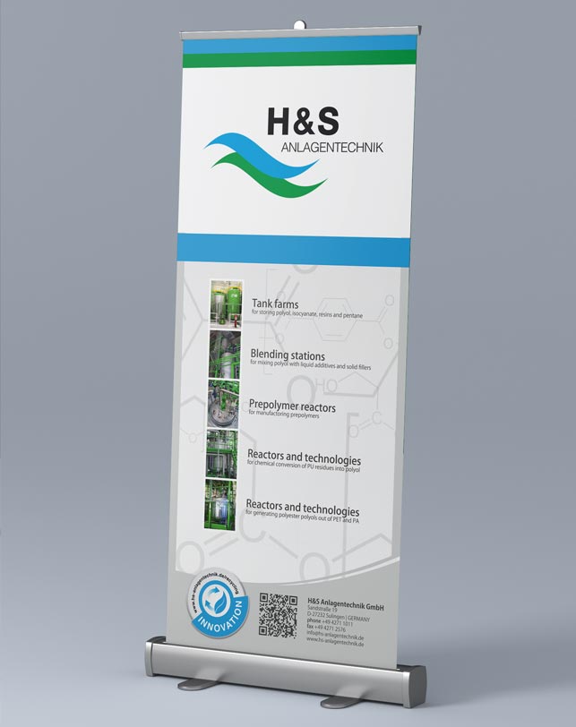 H&S Anlagentechnik Roll-Up