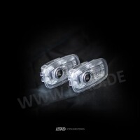Auto Beleuchtung mit eigenem Logo für Mercedes-Benz S-Klasse Coupe C217 (Bj. 2018-2023)