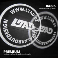 Einstiegsbeleuchtung mit eigenem Logo für BMW 7er E67 (Bj. 2001 - 2009)