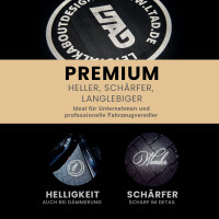 Auto Türbeleuchtung mit eigenem Logo für Volvo XC90 (Bj. 2015-2022)