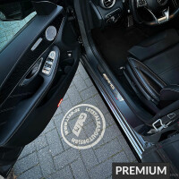 Auto Türbeleuchtung mit eigenem Logo für Volvo V40CC (Bj. 2013-2019)