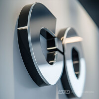 Exklusive 3D-Acryl-Logos und Schriftzüge für Luxusgaragen – Individuell & Stilvoll
