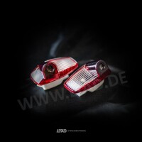 Einstiegsbeleuchtung mit eigenem Logo für Porsche 911 "992" (Bj. 2019-2025)  (2 Stück)