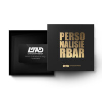 Gutschein Metallkarte inkl. personalisierter...