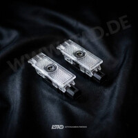 Einstiegsbeleuchtung mit eigenem Logo für Alfa Romeo 166 (Bj. 2003-2007)